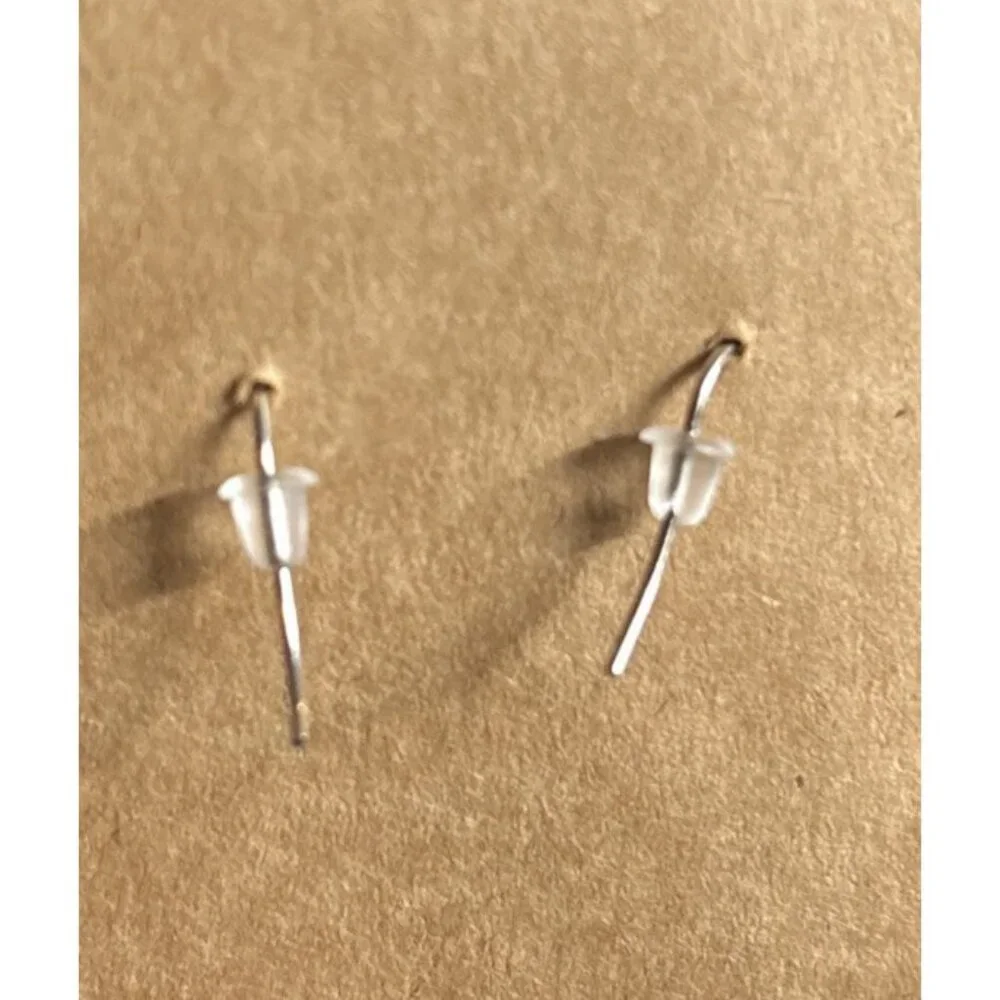 Peyote Spiral Tube Earrings‎ Lavender White